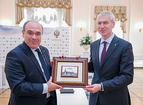 О переговорах Министра спорта Российской Федерации О.В.Матыцина с делегацией Тунисской Республики