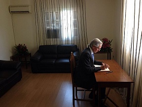 Registre de condoléances suite au décès de S.E.M. Evgueni Primakov