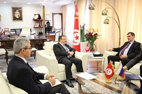 Sur la rencontre de l’Ambassadeur de Russie en Tunisie avec le Ministre tunisien de l’agriculture, des ressources hydrauliques et de la pêche
