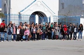 Les écoliers tunisiens ont visité le musée de l’escadre russe à Bizerte Les écoliers tunisiens ont visité le musée de l’escadre russe à Bizerte