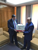 L'entretien de l'Ambassadeur de Russie en Tunisie avec le Ministre du transport de la République Tunisienne